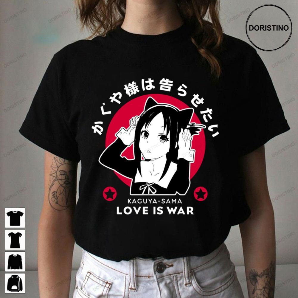 T-shirt Personnalisable Kaguya-sama Love Is War - Du S Au 5XL, Fabriqué Aux USA